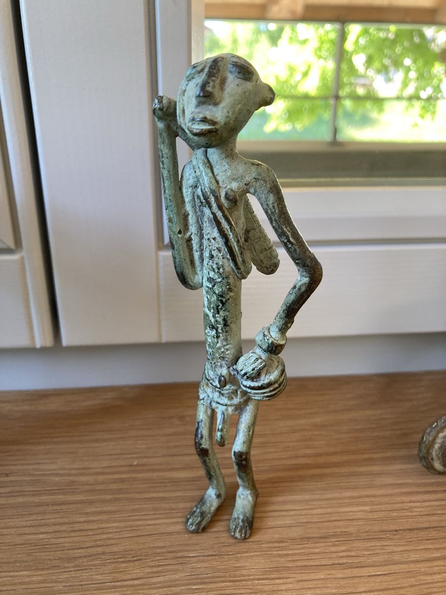 Statuette: Bronzefigur aus Mali – Nuovo (secondo la descrizione) da Bolligen venduto da abara1