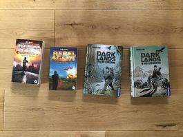 Bücher Rebel Agent und Dark Lands