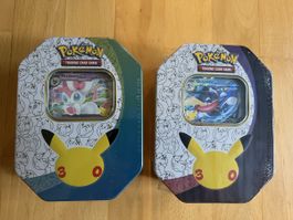 Pokemon Tin Box Set 30 Jahre Feelinara ex,Quajutsu ex OVP DE