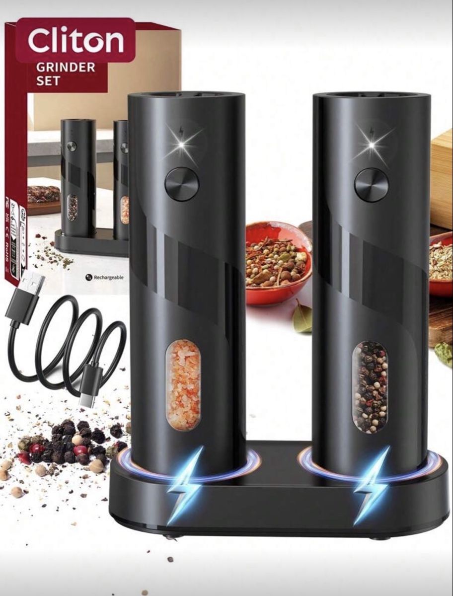 Küchengeräte: Elektrische Gewürzmühlen Set – Neu und originalverpackt aus Emmenbrücke von ShopDirect 6