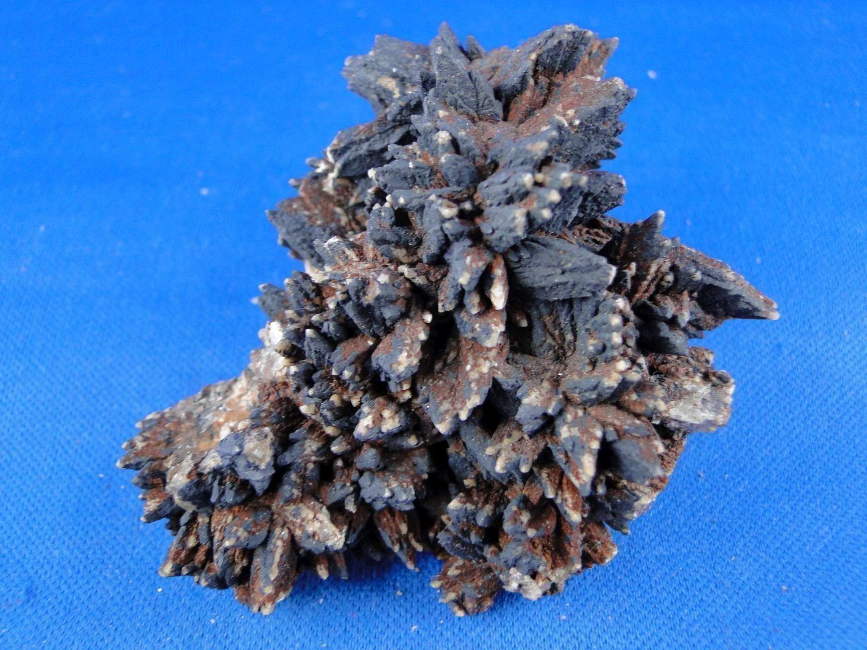 Minerali & Pietre curative: Chalcocite psm Calcit mit Malachit – Usato da Schinznach Bad venduto da Demerald 1