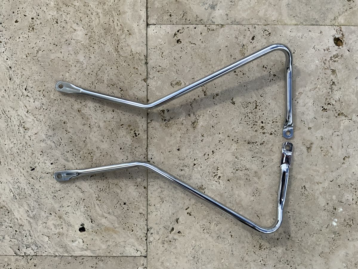 Puch Ciclomotori: Seitenstangen Chrom Puch Maxi S – Usato da Feldbrunnen venduto da snisel 2