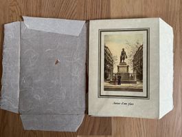 Livre rare "Autour d'une place", Neuchâtel, numéroté