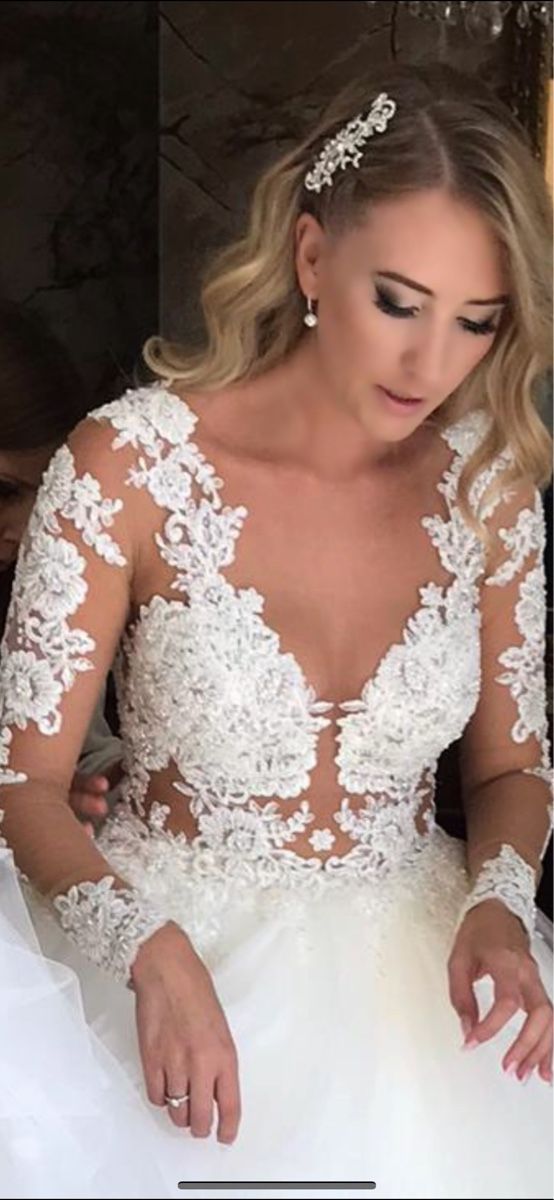 Vestiti: Hochzeitskleid Haute Couture – Usato da Lachen SZ venduto da mon_2rpd 1