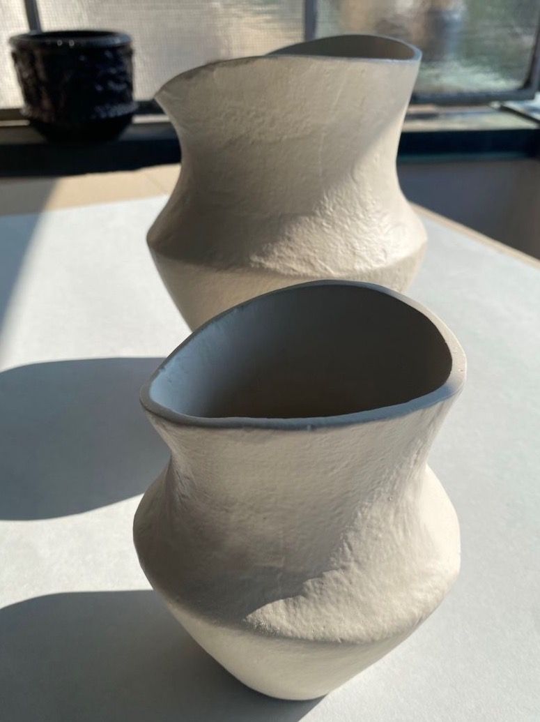 Vasen & Gefässe: 2 Design Vase  modern,  Jean-Michel Frank Style – Neu (gemäss Beschreibung) aus Zürich von lesgarcons 1