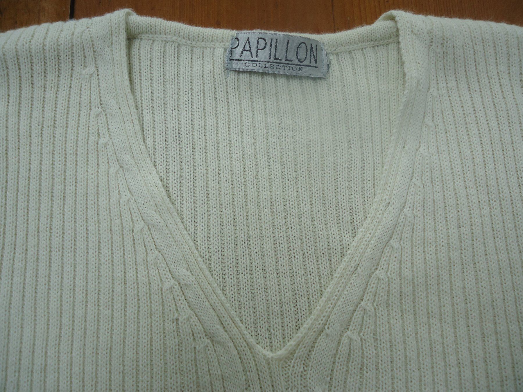 Top: Pull en maille manches courtes femme - 40 – Usato da Vessy venduto da mafabe 1