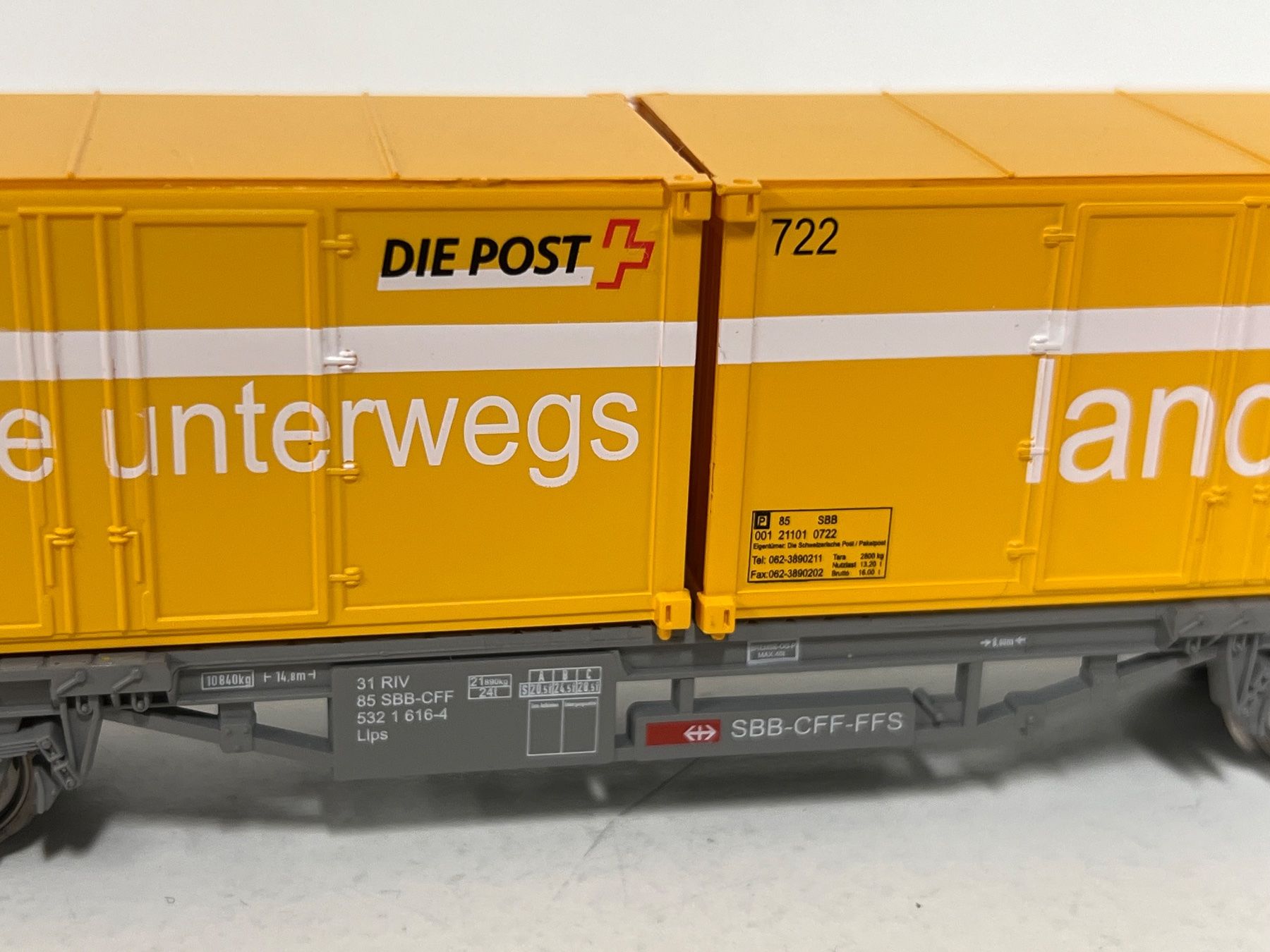 Lima Modellini di ferrovie: Lima POST SBB H0 DC – Nuovo (secondo la descrizione) da Geroldswil venduto da TopTrain54 2