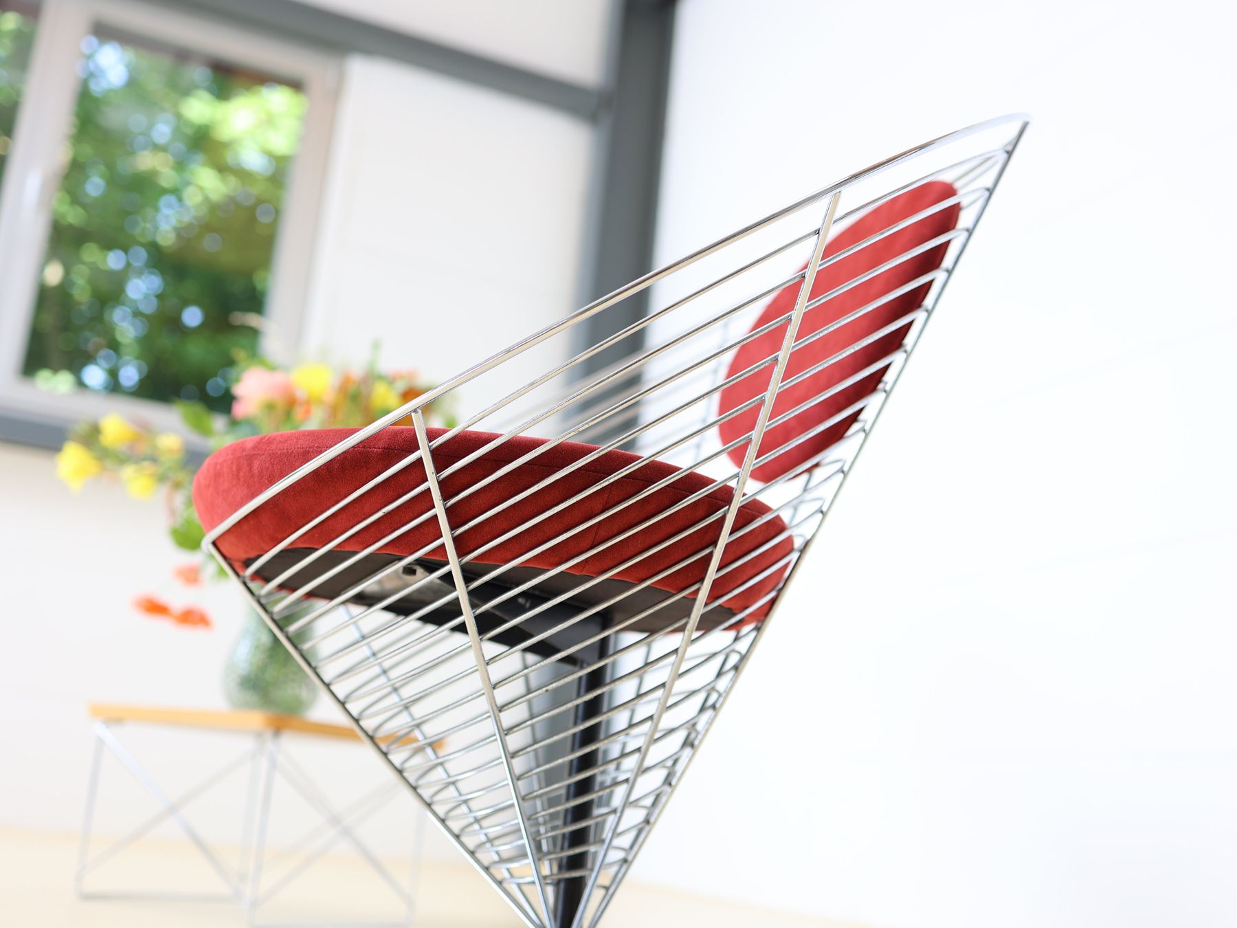 Vitra Sedie: Verner Panton Wire Cone Chair | Rot – Usato da Meinisberg venduto da atelier_TILIJA 5