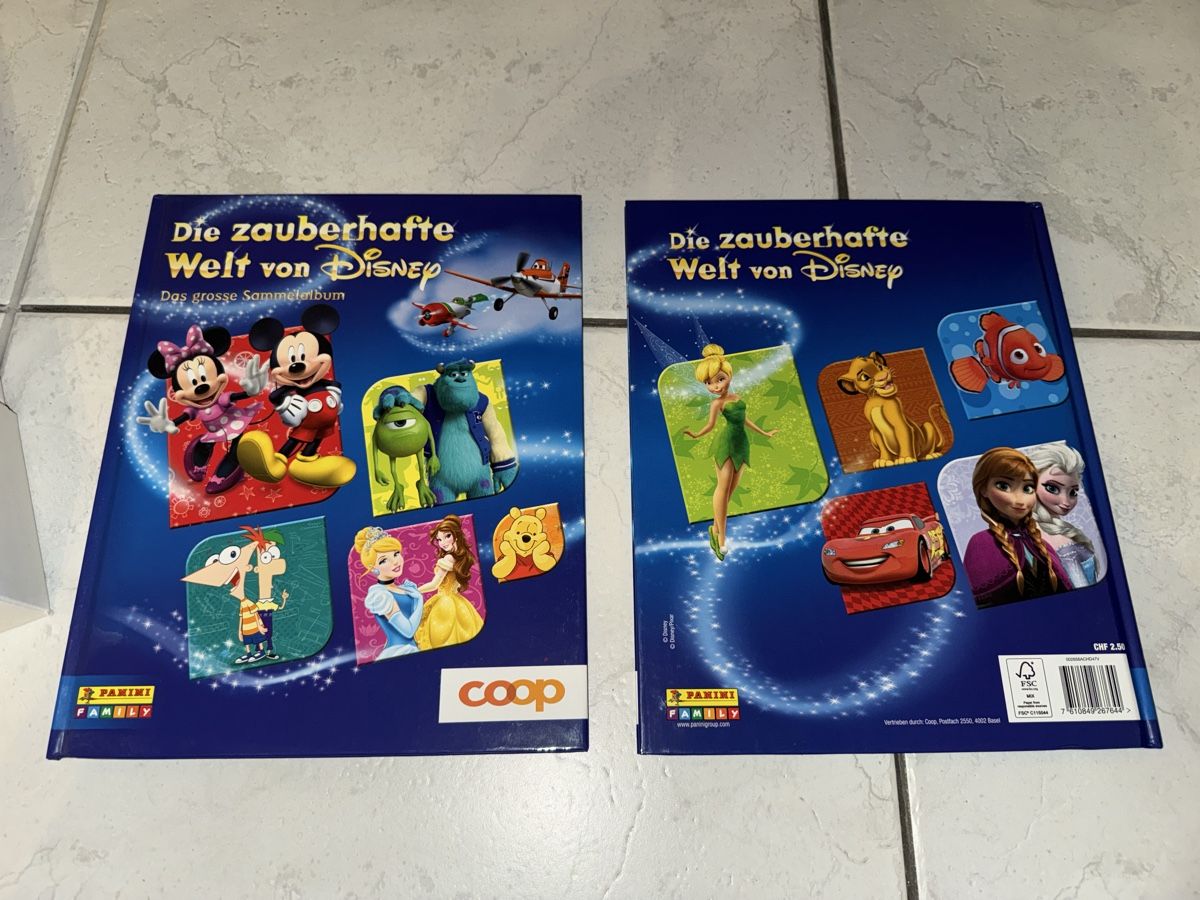 Panini Album: Panini Sticker und Album Disney – Nuovo (secondo la descrizione) da Gossau ZH venduto da Shaolin 5