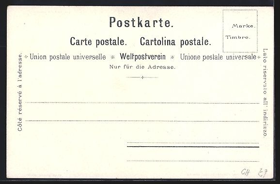 Cartes postales: Litho Altdorf, Teilansicht mit Bergen – D'occasion à Berlin par bartko-reher 1