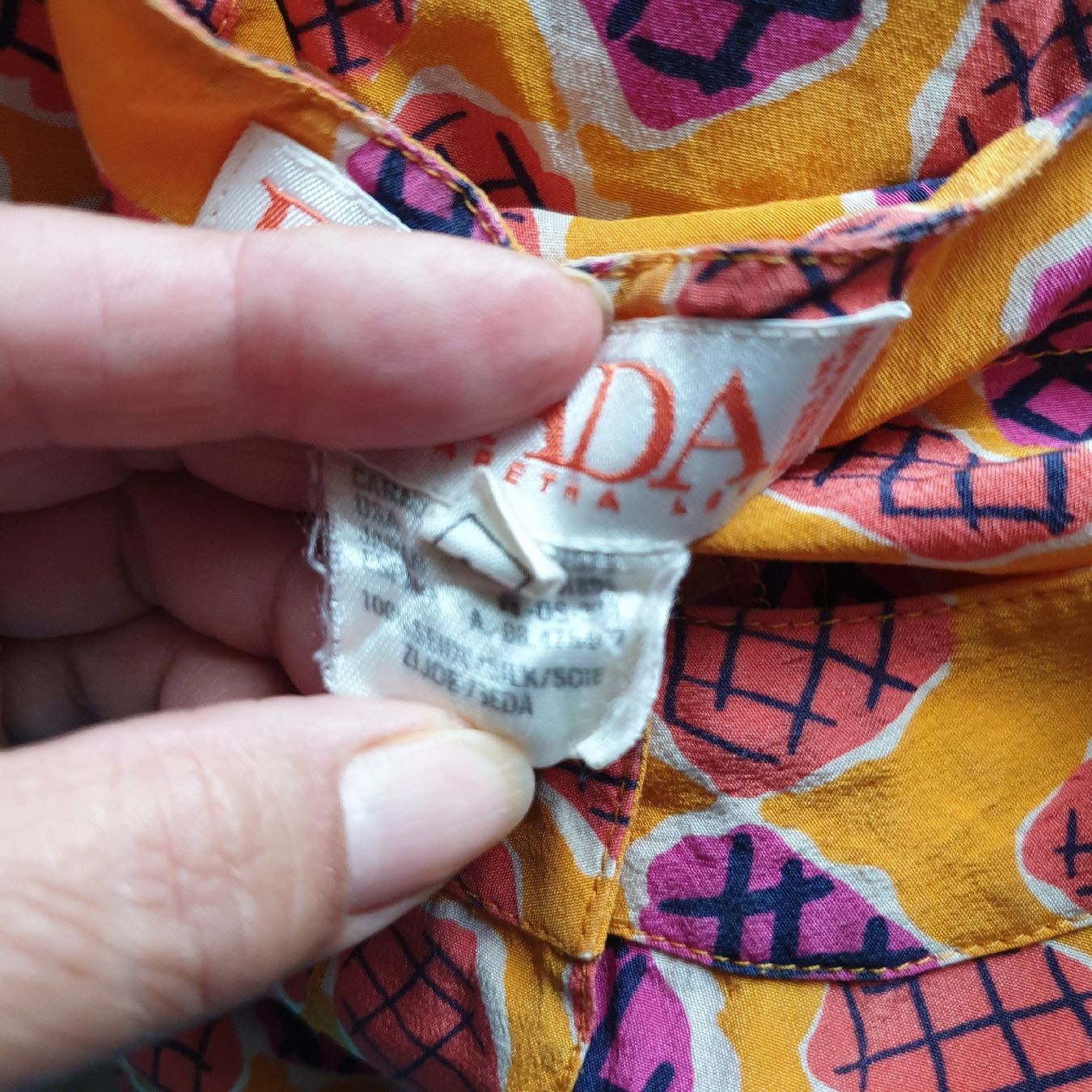 Escada Camicette: Escada Vintage Seidenbluse Gr. 42 – Usato da Frenkendorf venduto da Moon111 4