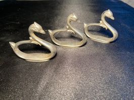 Rond de serviette canard Serviettenring vintage