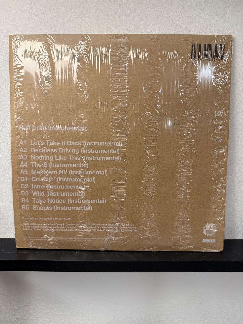 Dischi in vinile: J Dilla - Ruff Draft Beats LP / US 2012 – Usato da Delémont venduto da cpop 1