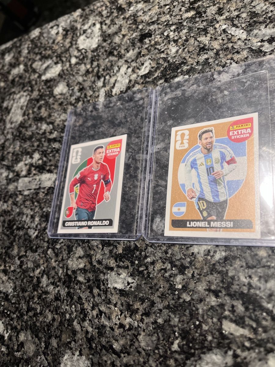 Panini Carte collezionabili: Panini Extra Sticker Ronaldo + Messi – Nuovo (secondo la descrizione) da Wettswil venduto da Dast77