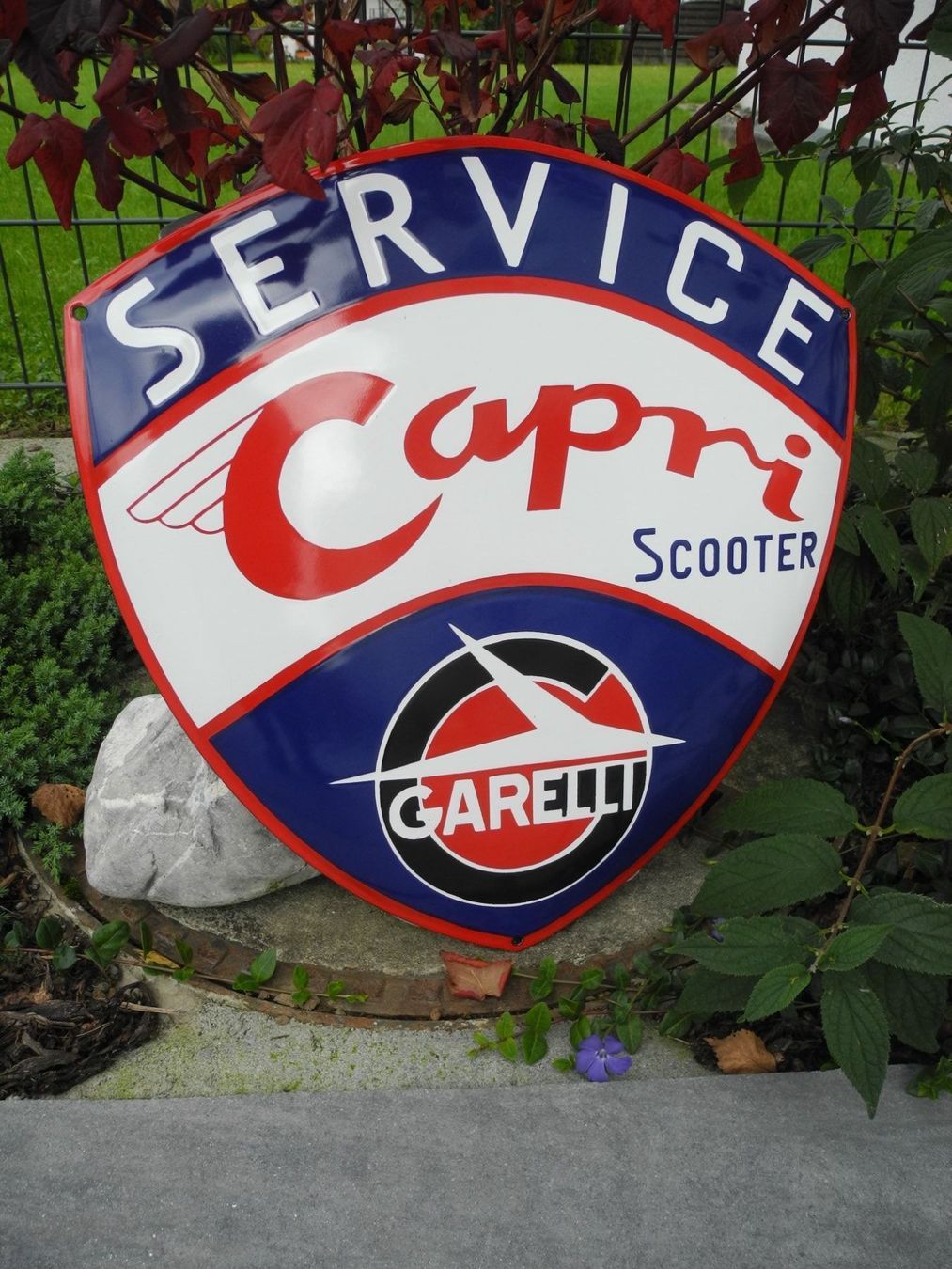 Insegne: CAPRI/GARELLI EMAILSCHILD – Nuovo (secondo la descrizione) da Reinach AG venduto da Huckleberrysix 2