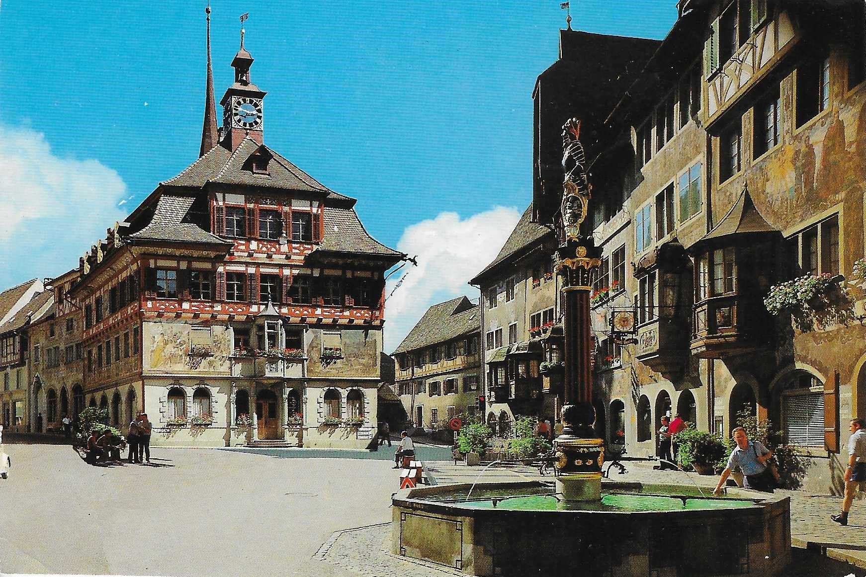 Ansichtskarten: Stein am Rhein Rathausplatz SH – Neu (gemäss Beschreibung) aus Rothrist von Stranglehold