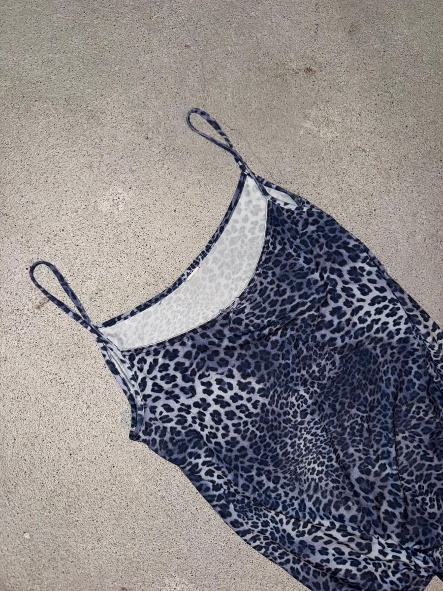 Top: vintage blue glamour y2k top – Usato da Oberhofen Thun'see venduto da 61archive 2