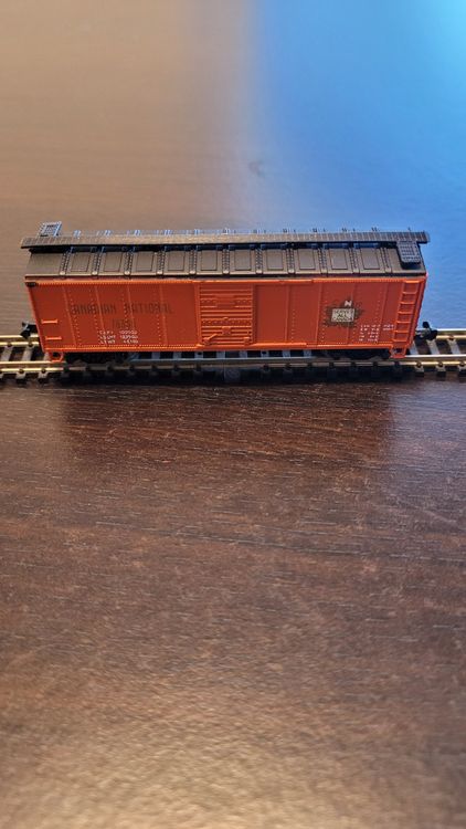 Bachmann 40' Gondel Waggon, Canadian National #149930, Spur N – Detailreich, Mit Metallrädern & E-Z Mate Kupplungen