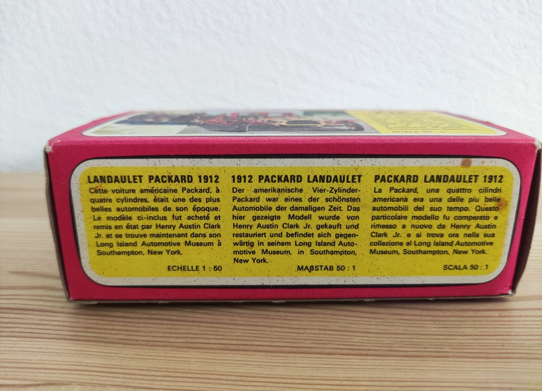 Matchbox Modellini d'auto: Y-11 MATCHBOX 1912 PACKARD LANDAULET – Usato da Chur venduto da Nisami 8