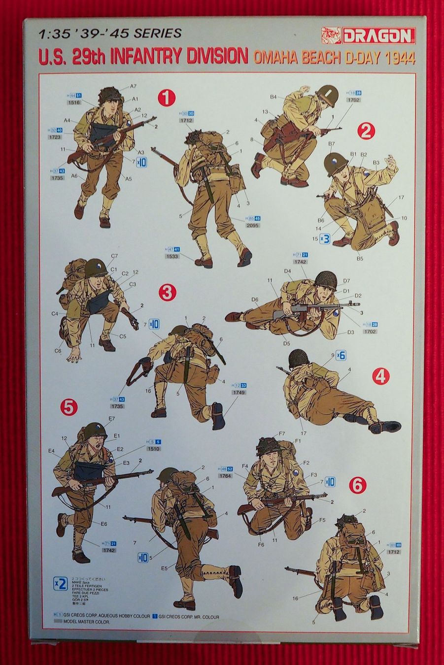 Kit di modellismo & Modellini statici: Dragon / US 29th Infantry Division / OVP / 1/35 – Nuovo e nell'imballaggio originale da Chur venduto da dluli 1