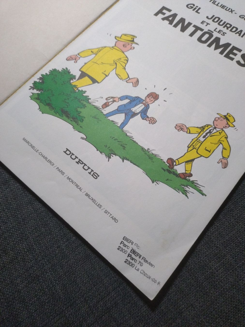 Fumetti: Gil Jourdan et les Fantômes – Usato da Farvagny-le-Grand venduto da LaCaverne 5