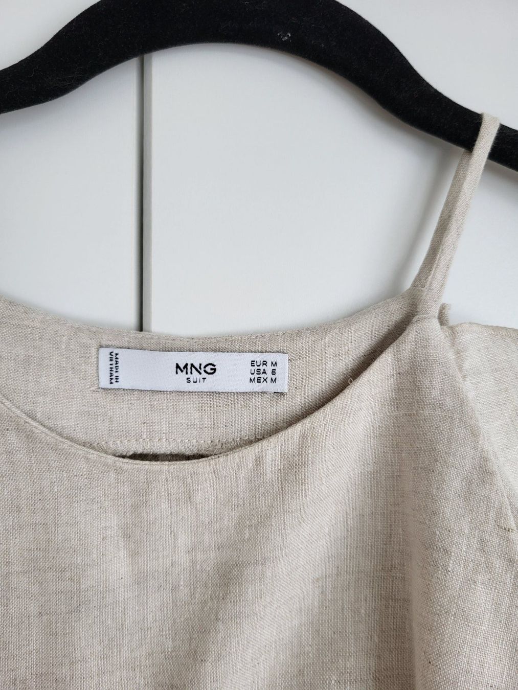 Mango Completi & Tailleur: Mango Damen Blazer&Kleid, Gr. M - beige, 100% Leinen – Usato da Baar venduto da clar6 9