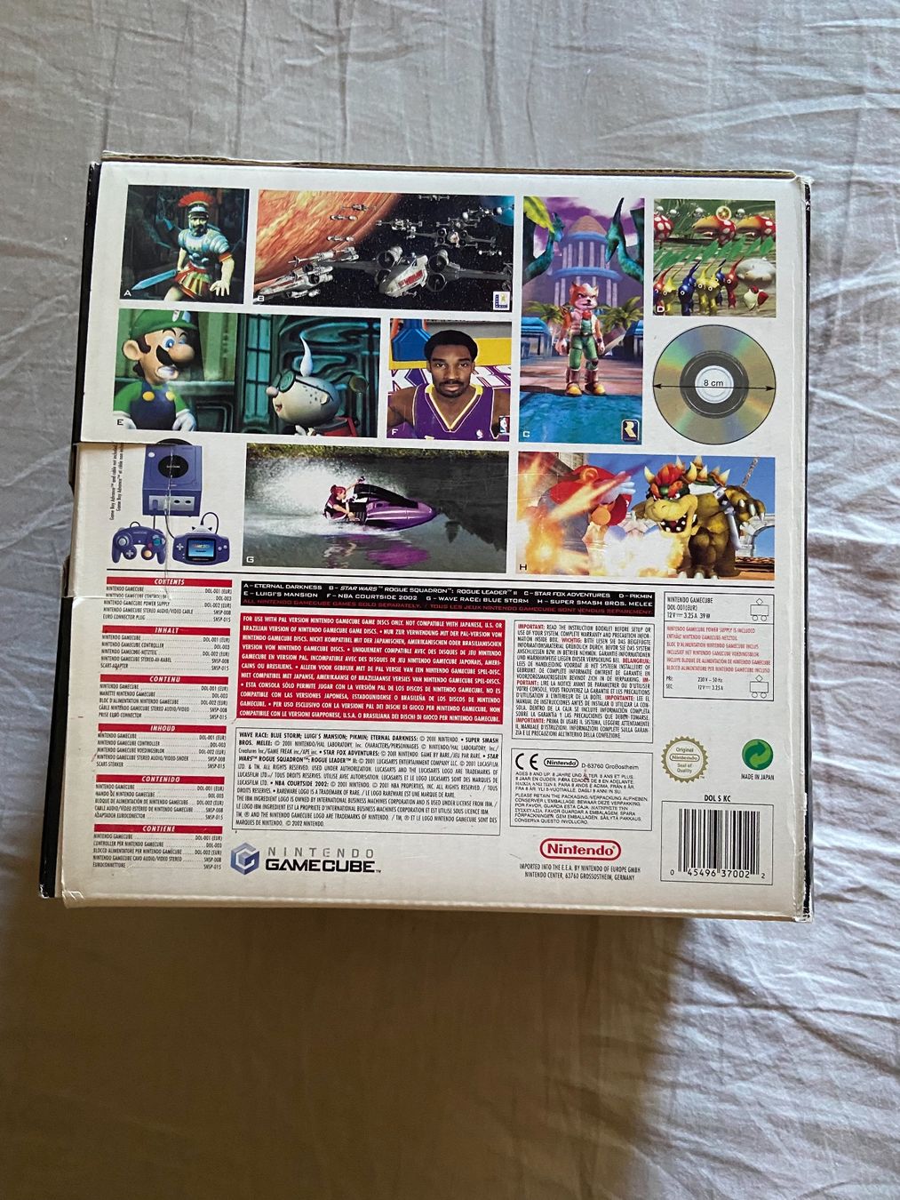 Nintendo Konsolen: Nintendo Gamecube in OVP inkl. Controller, Memory Card, Game – Gebraucht aus Balsthal von  9