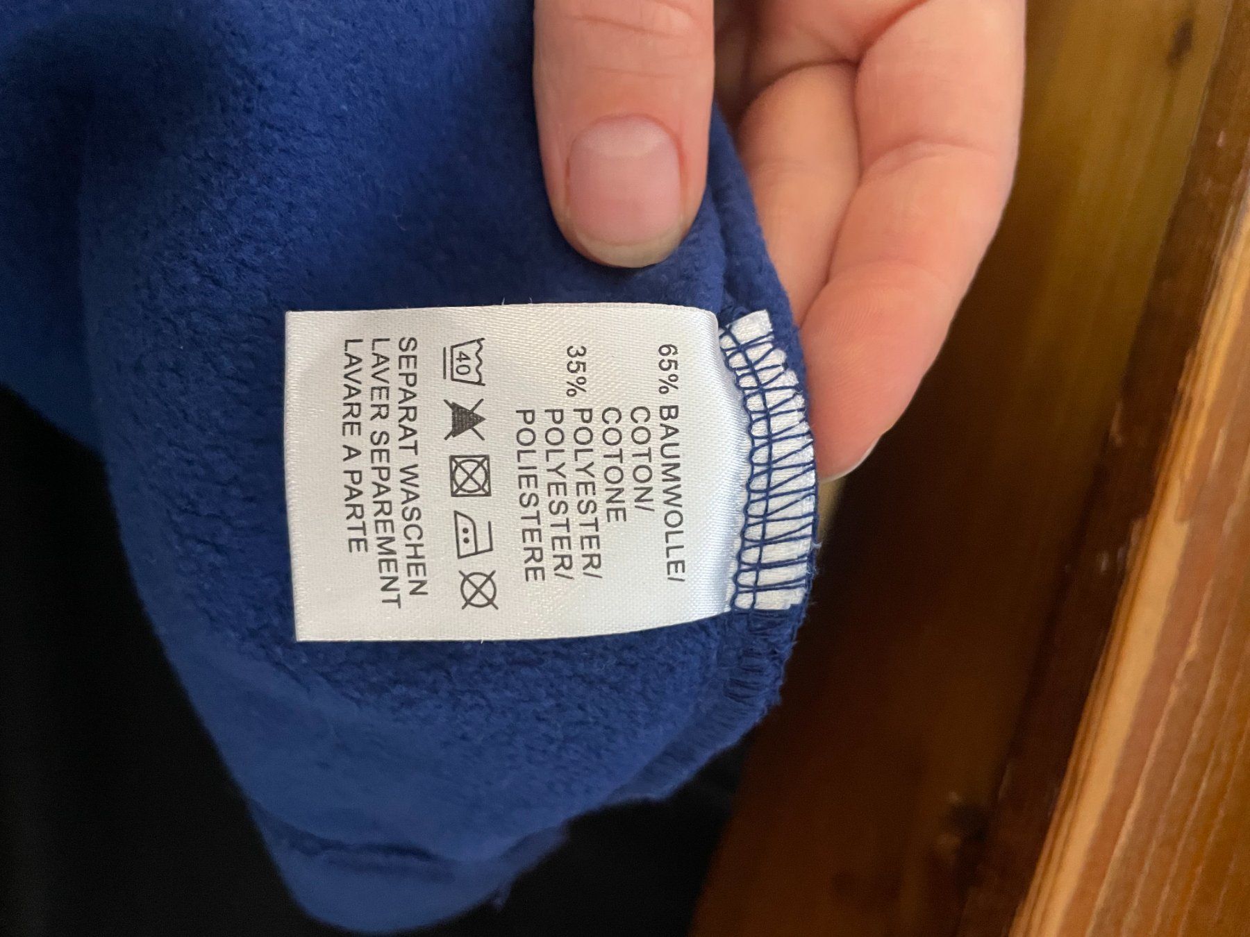 Pulls & Sweat-shirts: Blauer Pullover Grösse M  Unisex – D'occasion à Zürich par nanniba 3