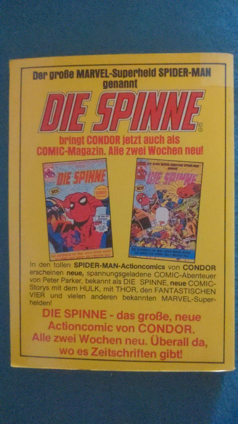 Fumetti: Die Fantastischen Vier Comic Taschenbuch Nr. 4 Marvel Condor – Usato da Niederscherli venduto da Mon_Art 1