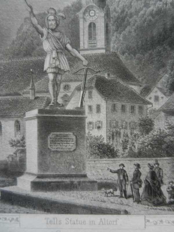 Stiche: Altdorf Souvenirblatt – Gebraucht aus Risch von Rischli15 7
