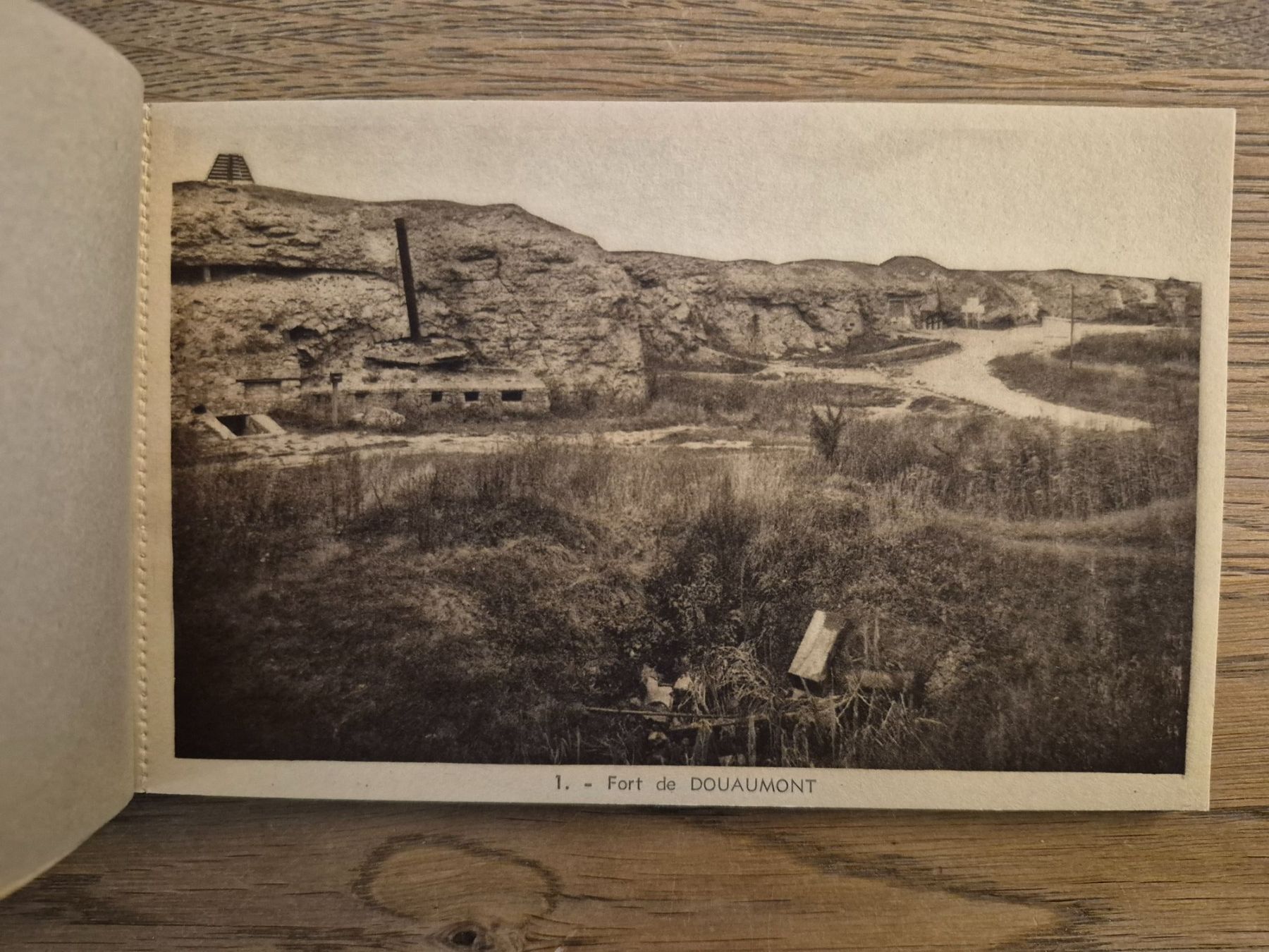 Cartoline postali: Souvenir de ma visite Douaumont - Ansichtskarten – Usato da Balsthal venduto da Jamamoegg 1