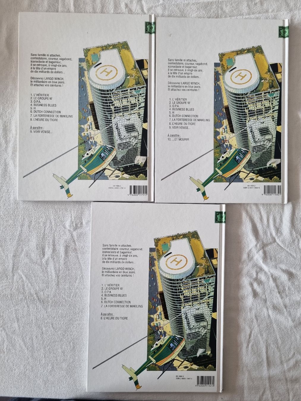 Fumetti: Lot 3 BD Largo Winch T1, T2 et T3 – Usato da Grand-Lancy venduto da Evelyne010 2