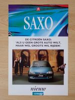 Citroen Saxo - Holländischer Prospekt - P1664