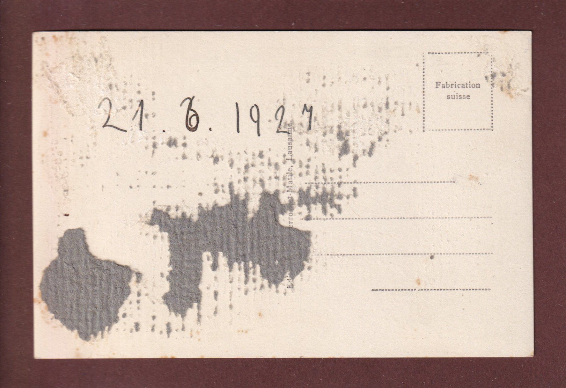 Cartoline postali: GRAND-SAINT-BERNARD – Usato da Pully venduto da nicecards 1