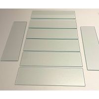 8 Glasplatten 360x104x5mm, ideal als Regal, trendig, leicht