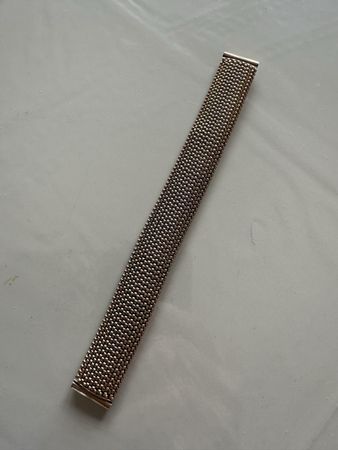 Gay Freres Bracelet Tessuflex Gold Plated 16mm