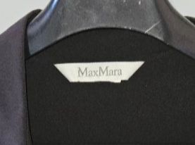 Max Mara Camicette: Max Mara Wickel- Bluse schwarz Grösse 38. – Usato da Zürich venduto da Dobet 6