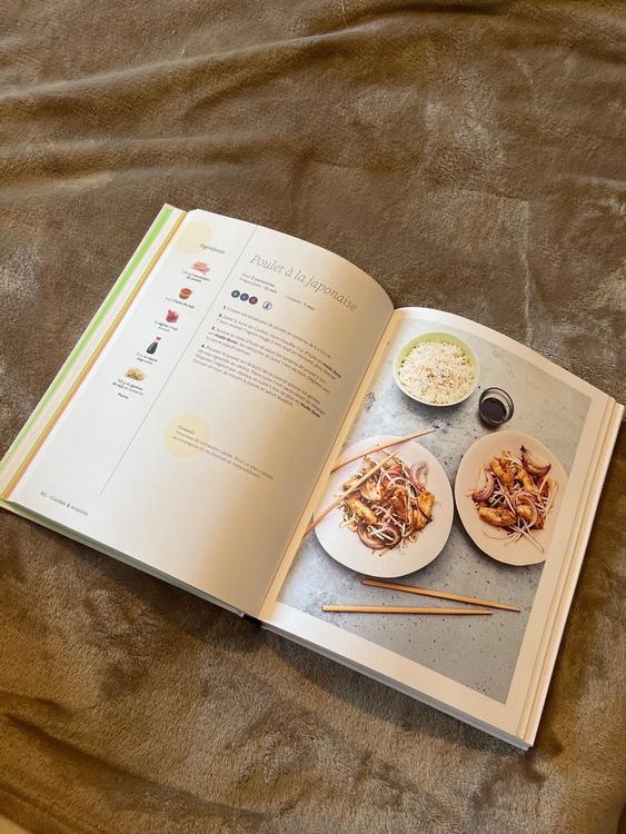 Livre de cuisine mes petits plats au COOKEO