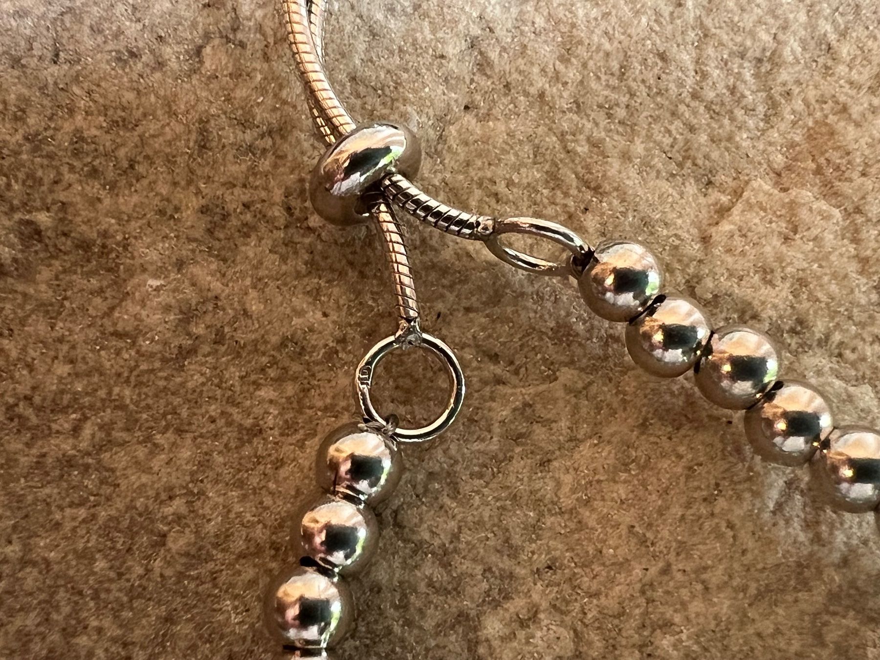 Armbänder & -reifen: Armketteli 925 Silber Amazonit Kugeln und Silberkugeln – Neu (gemäss Beschreibung) aus Bern von Jiffy 4