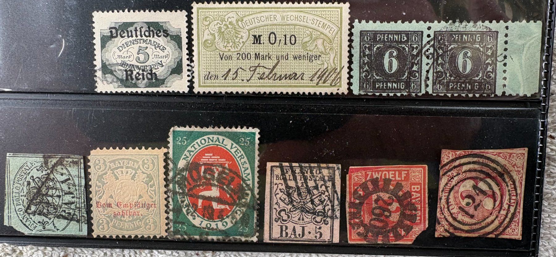 Alle Briefmarken: KONVOLUT BRIEFMARKEN – Gebraucht aus Ostermundigen von wini63