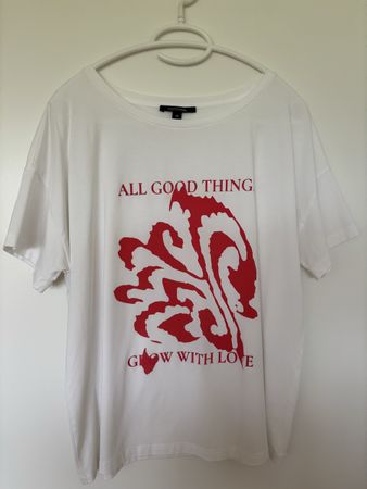 T-Shirt Comma weiss Grösse 42 guter Zustand