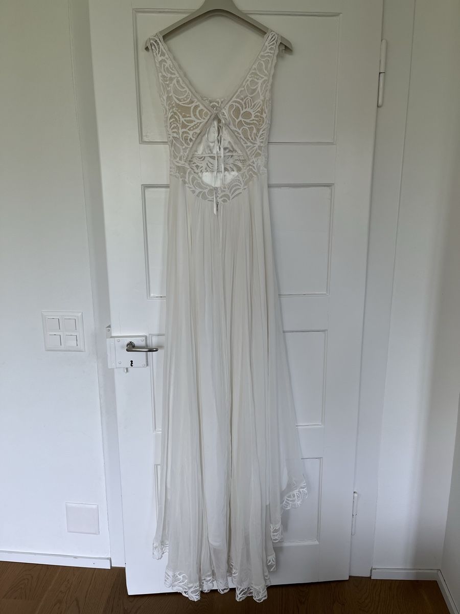 Vestiti: Boho-Brautkleid Rembo Styling (34) – Usato da Olten venduto da ElGergonito 2