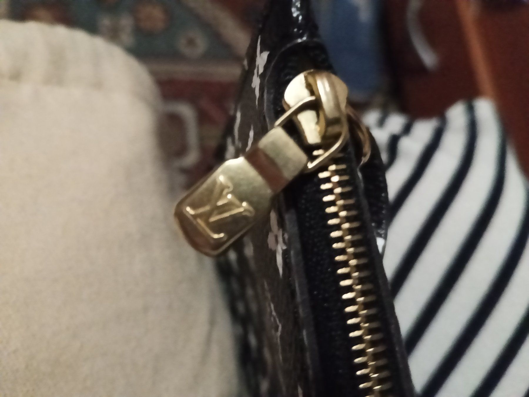 Louis Vuitton Borse da donna: Louis Vuitton Pochette Monogram Black – Nuovo (secondo la descrizione) da Ascona venduto da Att75 5