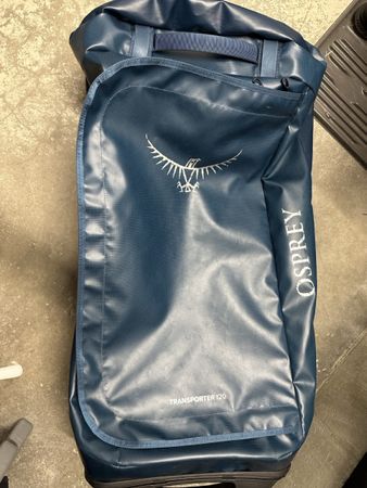 Osprey Transporter 120 Reisetasche blau neuwertig
