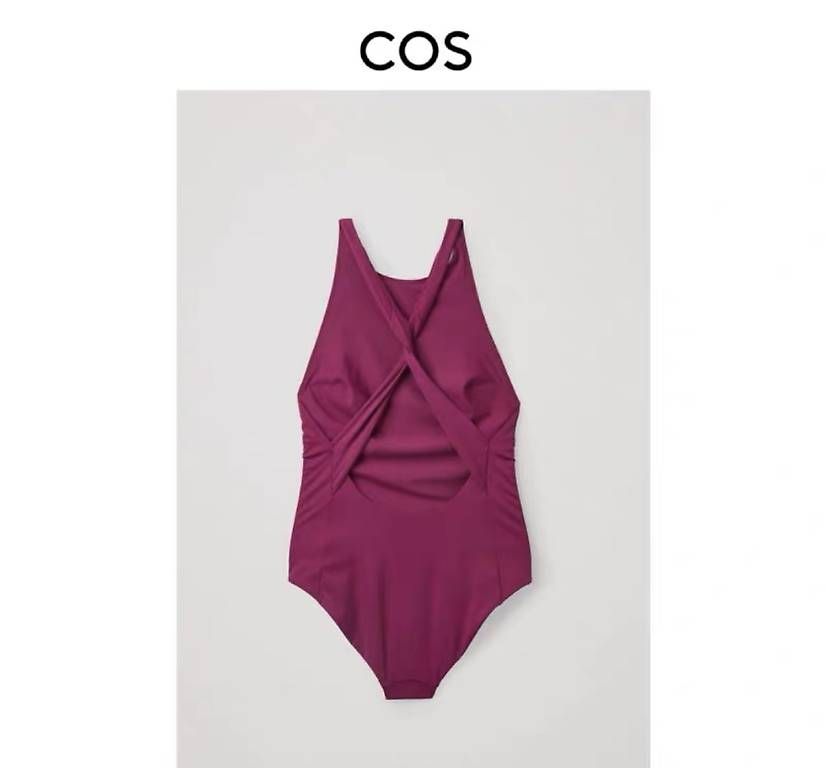 Cos Costumi da bagno & Bikini: Badeanzug COS, 36, Magenta – Nuovo (secondo la descrizione) da Belp venduto da mar_d6w8 4