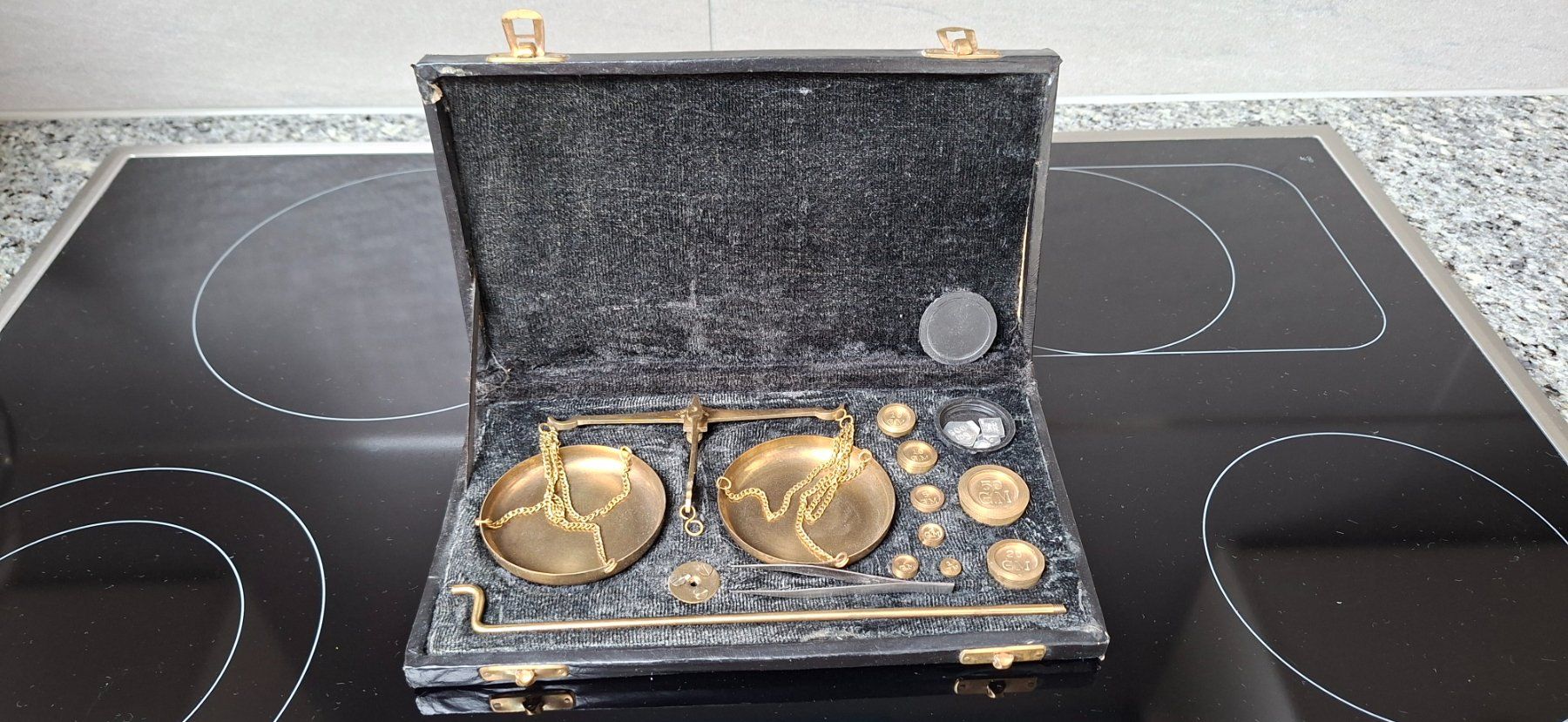 Bilance e pesi: Goldwaage in Box – Usato da Möhlin venduto da teddybaer8