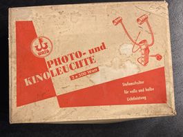 Lampe vintage WATA "Photo- und Kinoleuchte"