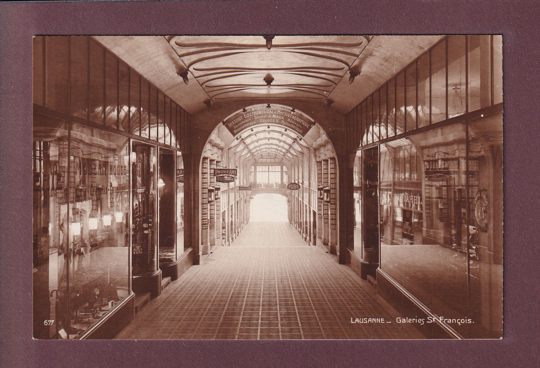 : LAUSANNE - Galeries St. François – Gebraucht aus Pully von nicecards