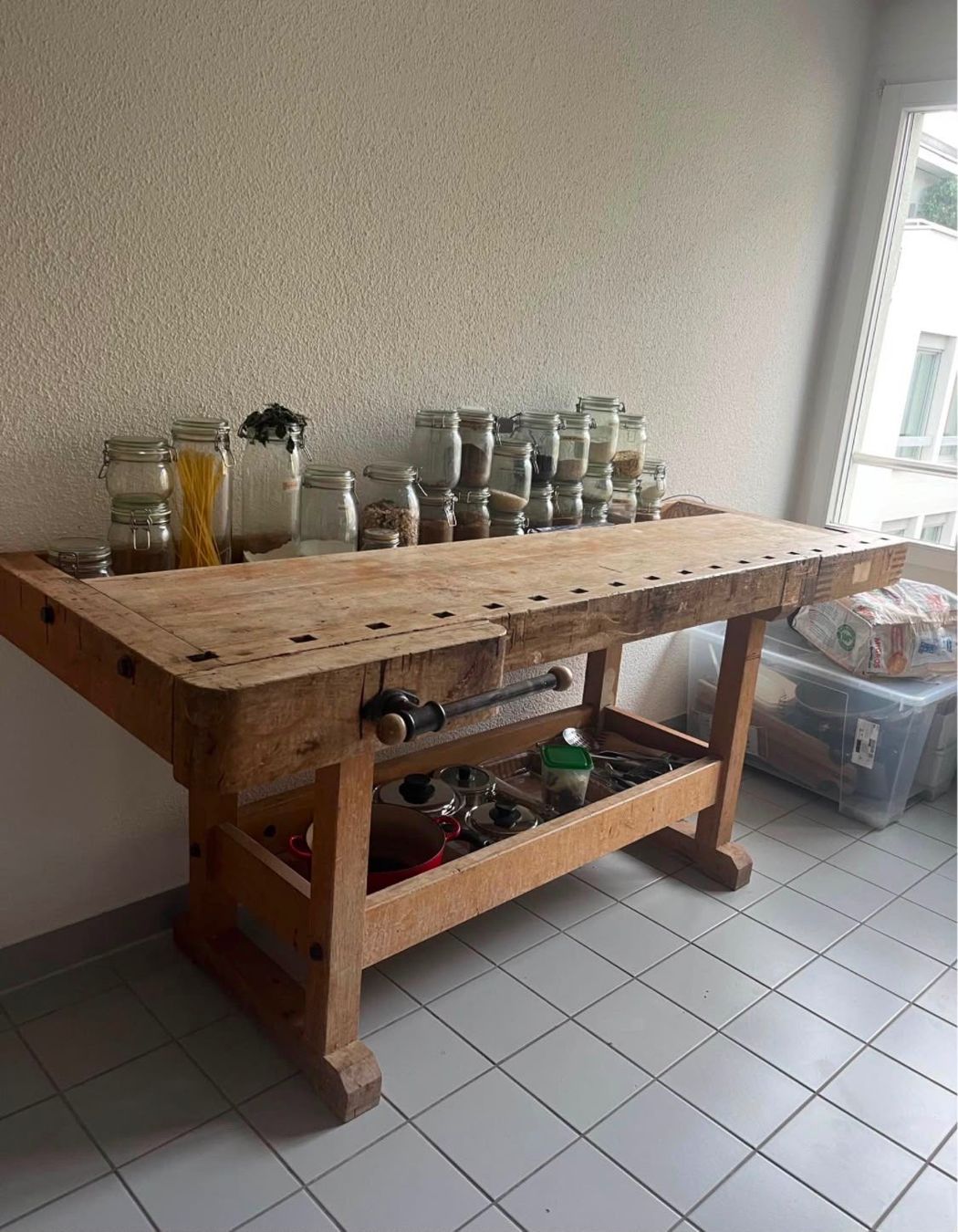 Werkbänke: Werkbank mit Schraubstöcke – Gebraucht aus Zürich von ieberle 1