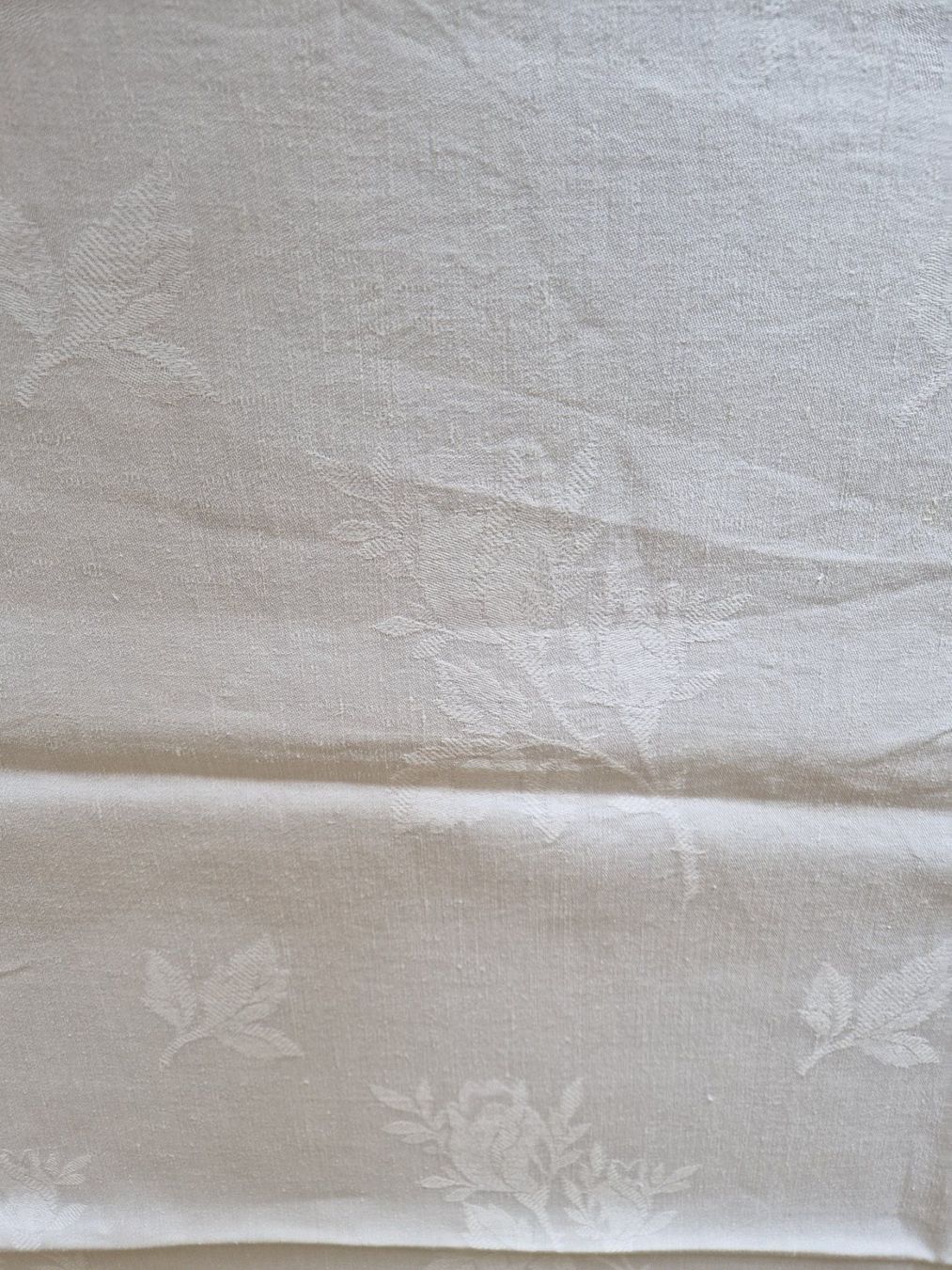 Altra biancheria da tavola: Tischdecke Leinendamast  Monogramm RK, 175x170cm – Usato da Bern venduto da Antikbatik 8